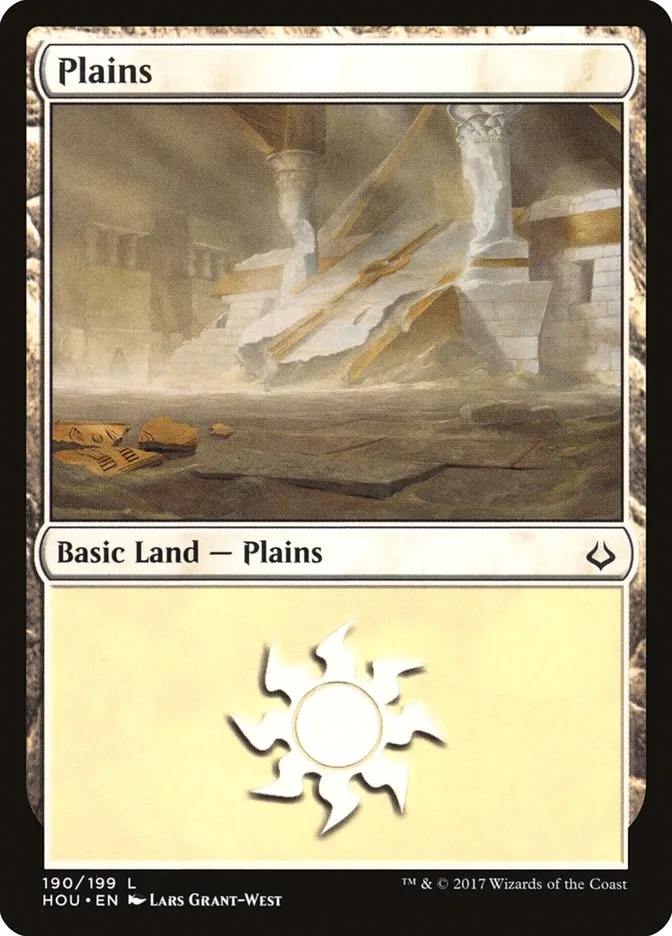 2017 Hour of Devastation Plains common #190 common card image