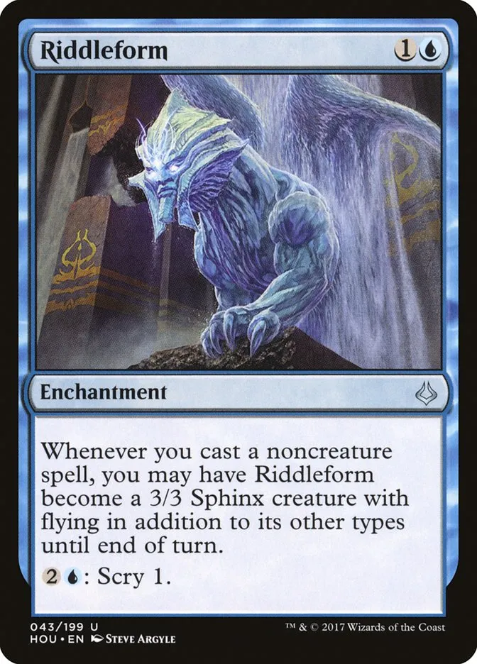 2017 Hour of Devastation Riddleform uncommon #43 uncommon card image