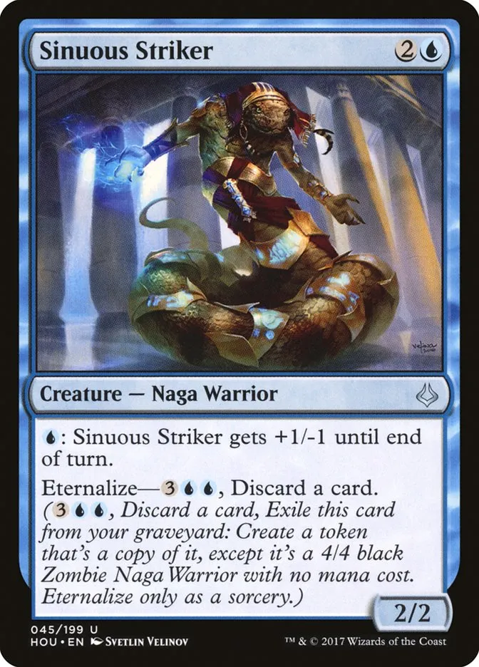 2017 Hour of Devastation Sinuous Striker uncommon #45 uncommon card image