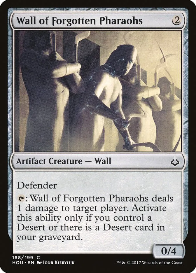 2017 Hour of Devastation Wall of Forgotten Pharaohs #168 common card image