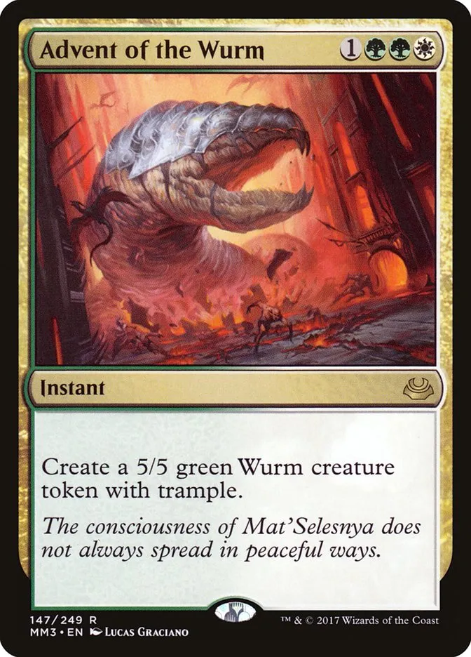 2017 Modern Masters 2017 Advent of the Wurm #147 rare card image