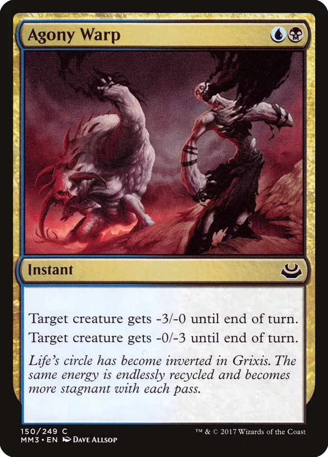 2017 Modern Masters 2017 Agony Warp common #150 common card image