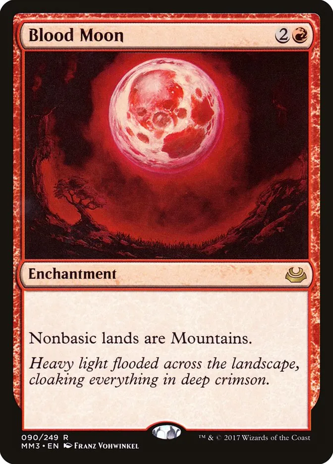 2017 Modern Masters 2017 Blood Moon #90 rare card image