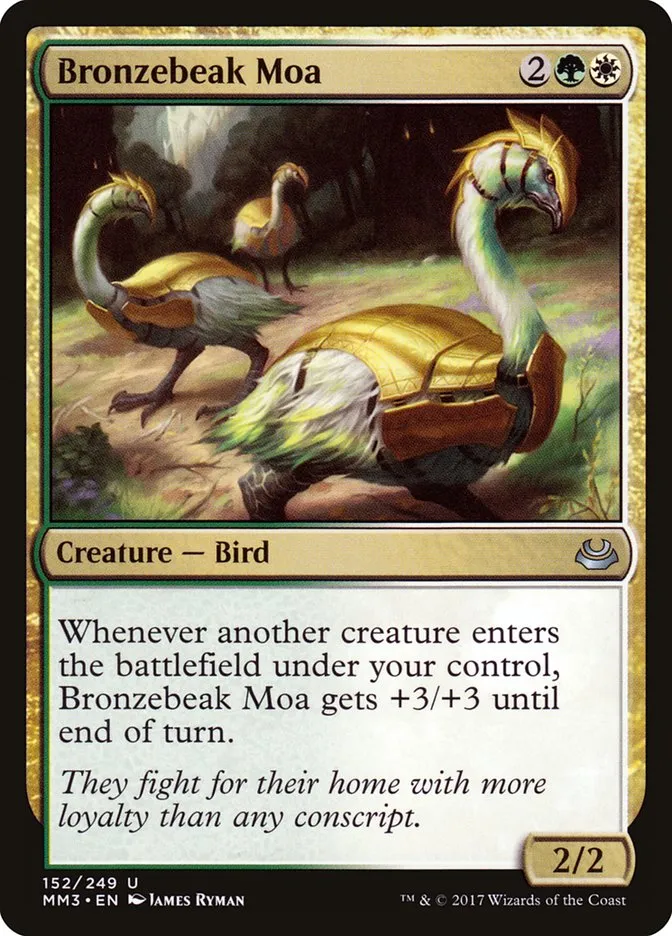 2017 Modern Masters 2017 Bronzebeak Moa uncommon #152 uncommon card image