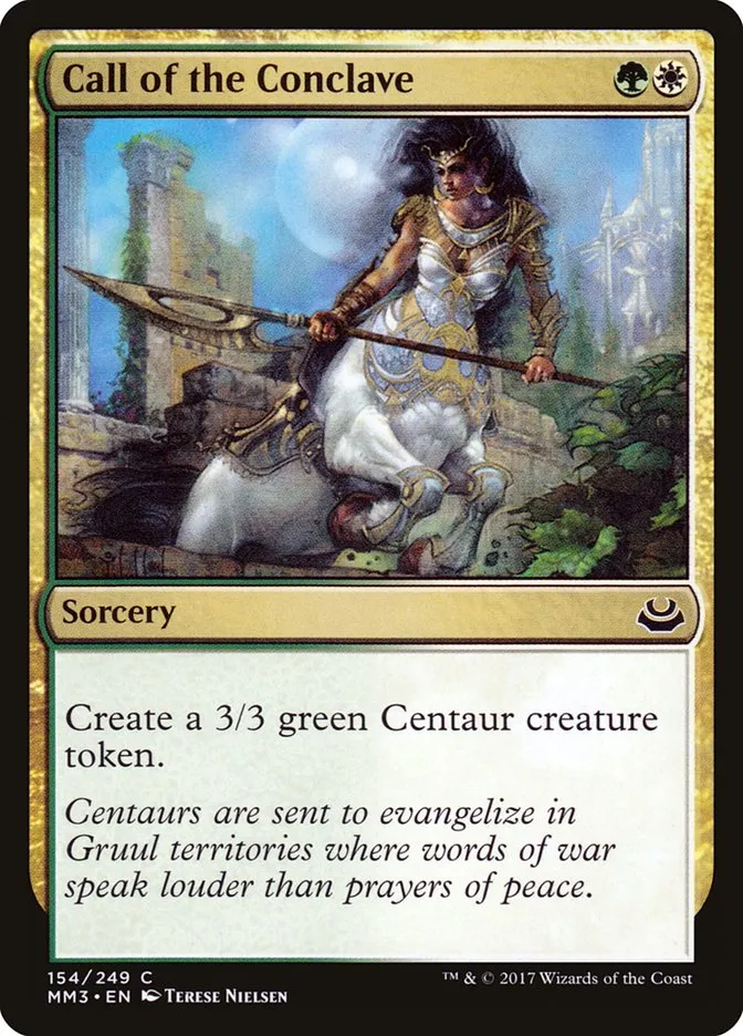 2017 Modern Masters 2017 Call of the Conclave #154 common card image