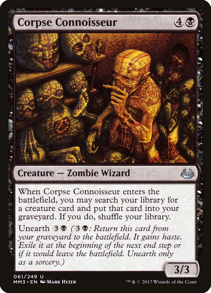 2017 Modern Masters 2017 Corpse Connoisseur uncommon #61 uncommon card image