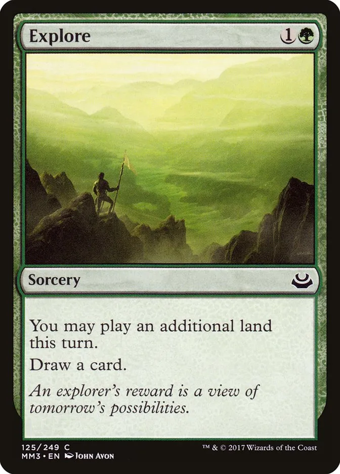 2017 Modern Masters 2017 Explore common #125 common card image