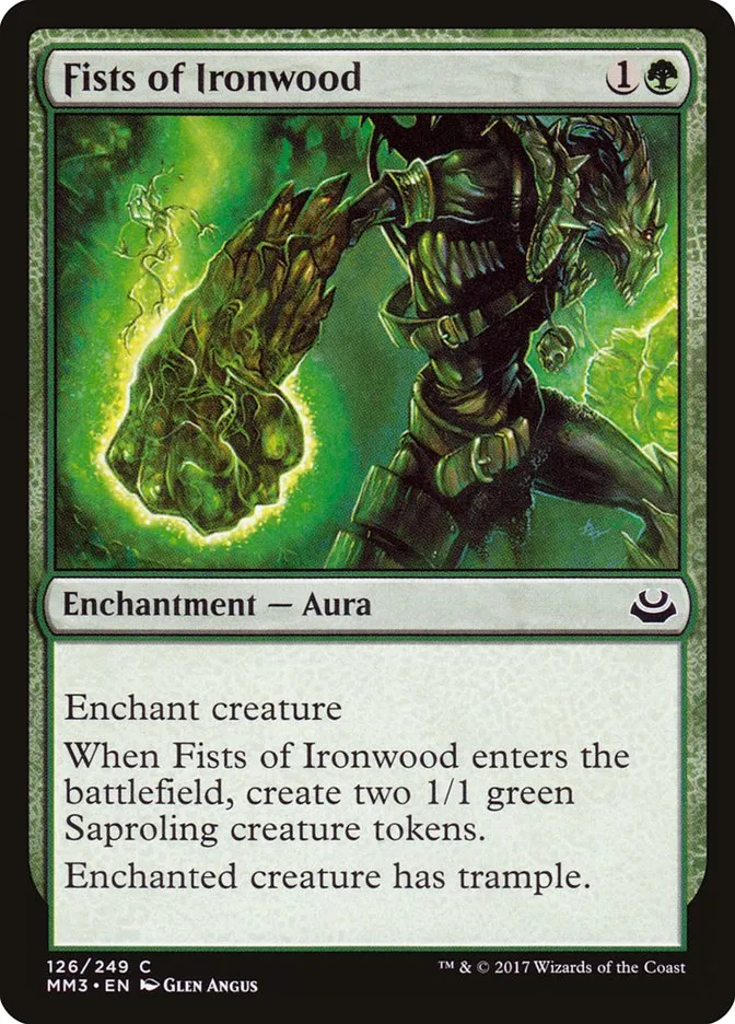 2017 Modern Masters 2017 Fists of Ironwood #126 common card image