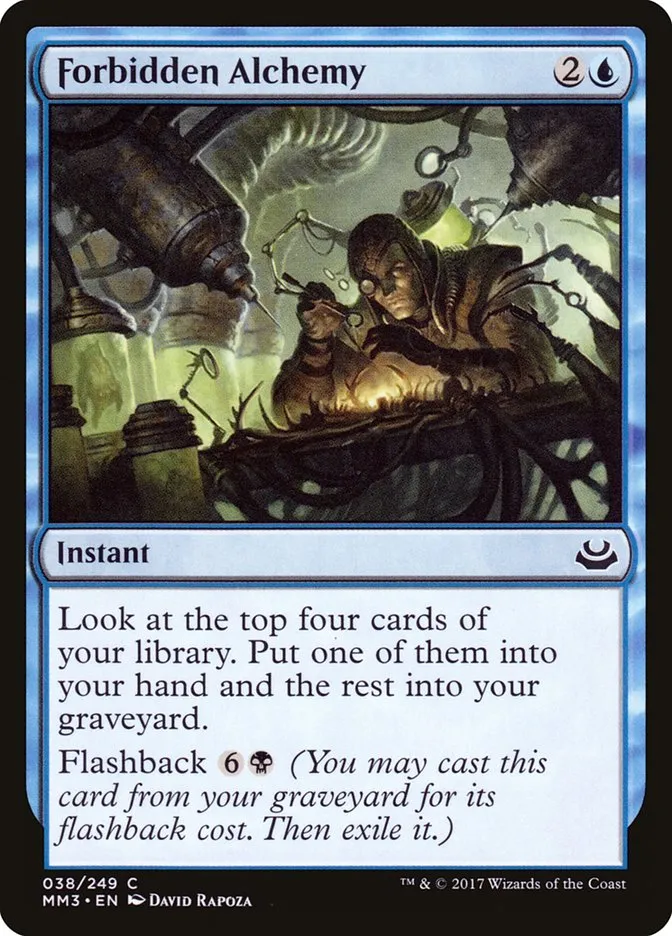 2017 Modern Masters 2017 Forbidden Alchemy common #38 common card image