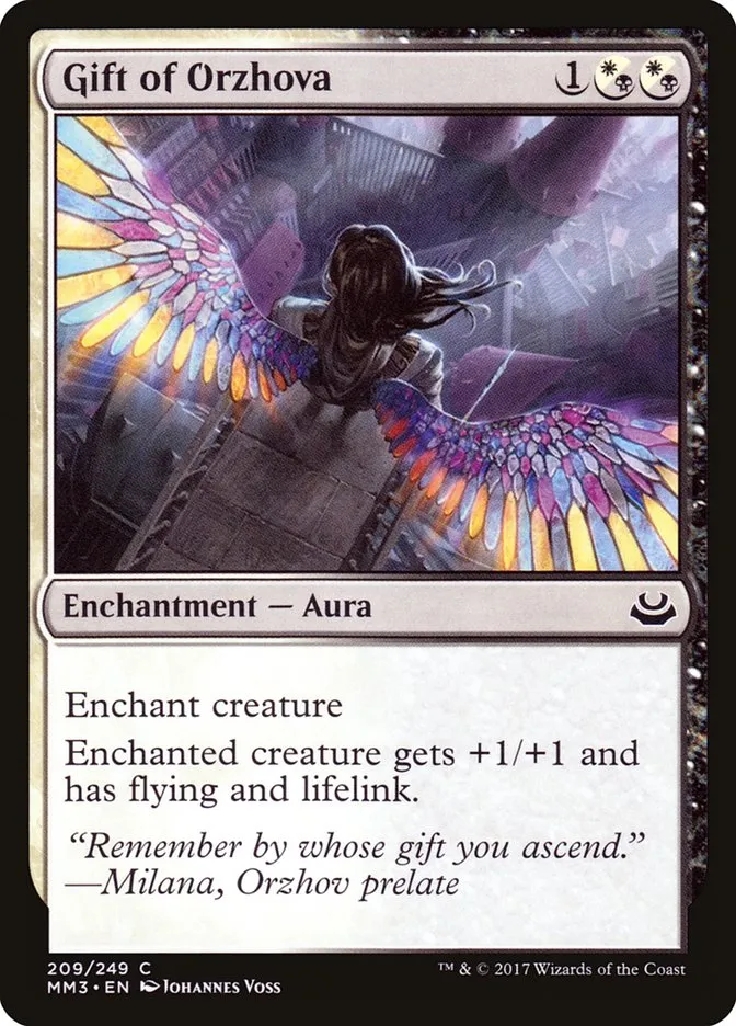 2017 Modern Masters 2017 Gift of Orzhova #209 common card image