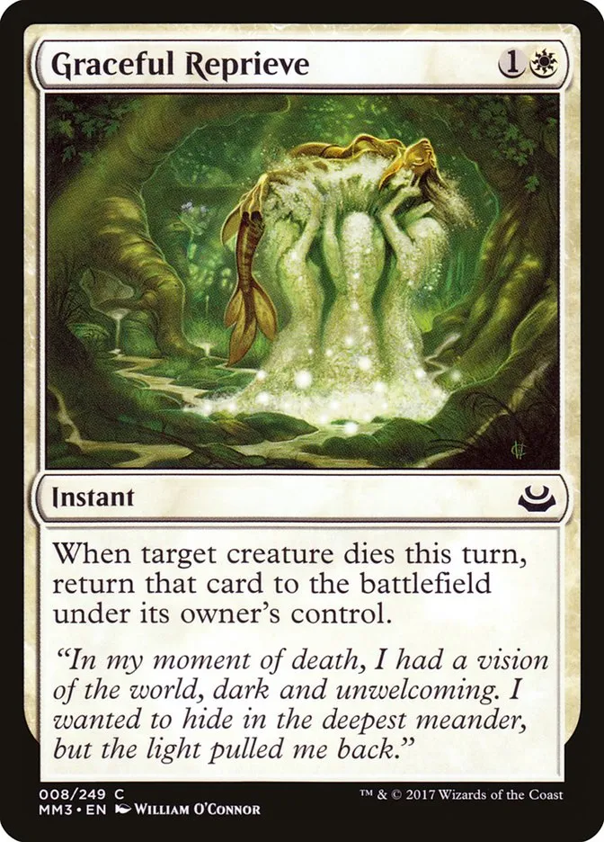 2017 Modern Masters 2017 Graceful Reprieve common #8 common card image