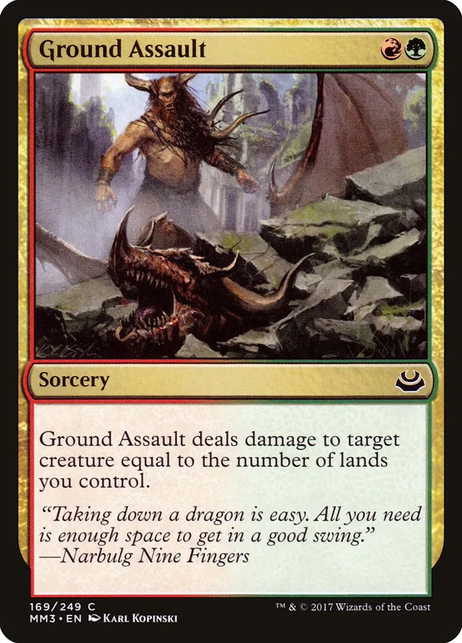 2017 Modern Masters 2017 Ground Assault common #169 common card image