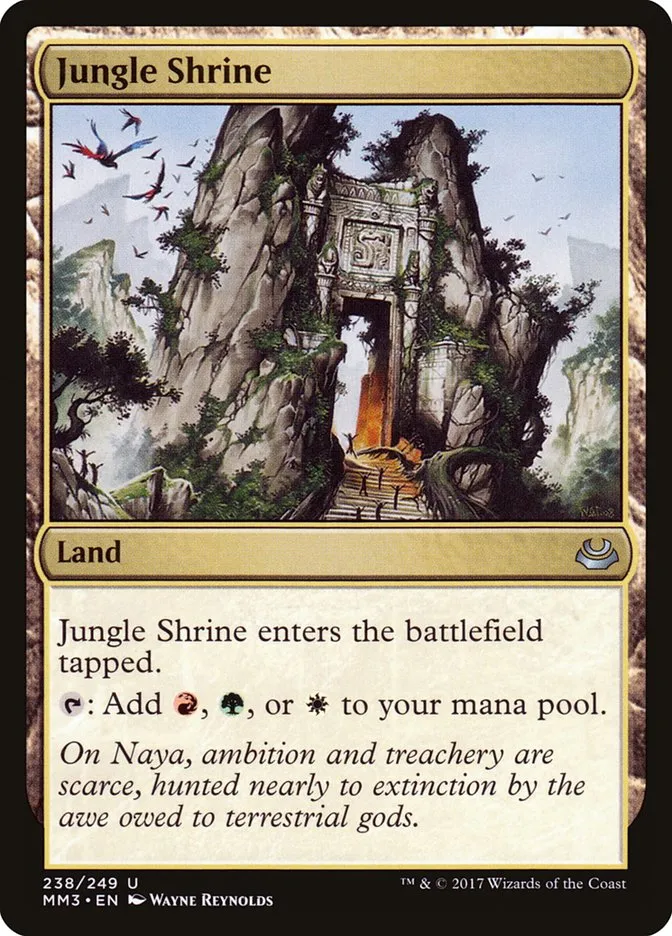 2017 Modern Masters 2017 Jungle Shrine #238 uncommon card image