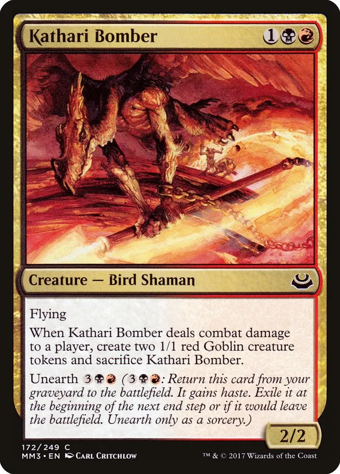 2017 Modern Masters 2017 Kathari Bomber common #172 common card image