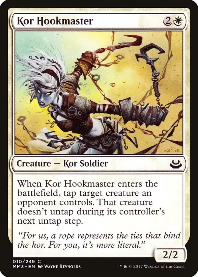2017 Modern Masters 2017 Kor Hookmaster common #10 common card image