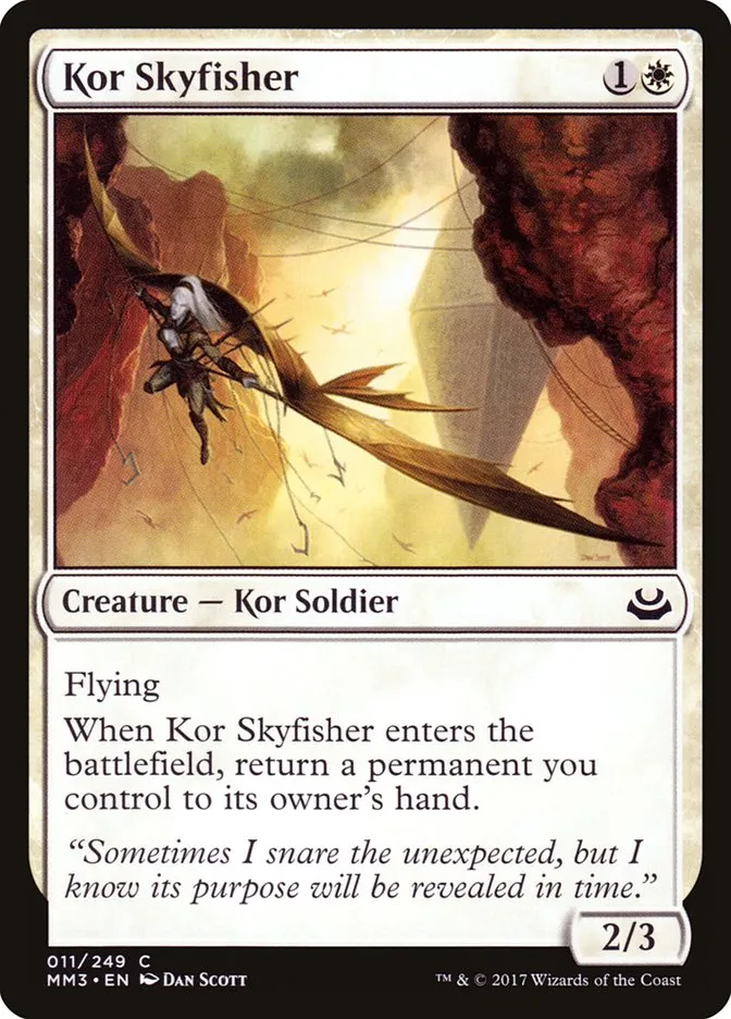 2017 Modern Masters 2017 Kor Skyfisher common #11 common card image