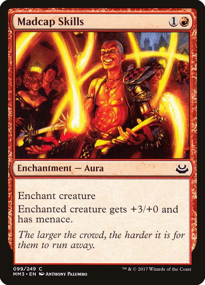 2017 Modern Masters 2017 Madcap Skills common #99 common card image