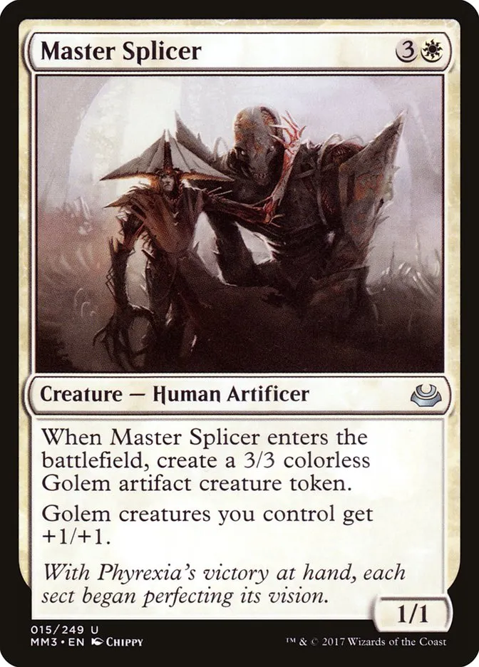 2017 Modern Masters 2017 Master Splicer uncommon #15 uncommon card image