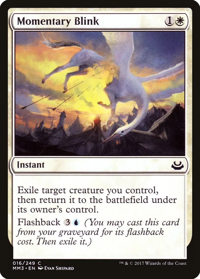 2017 Modern Masters 2017 Momentary Blink #16 common card image