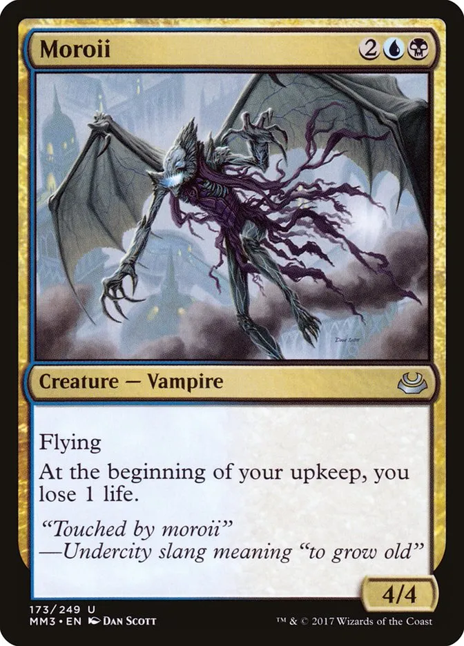2017 Modern Masters 2017 Moroii uncommon #173 uncommon card image