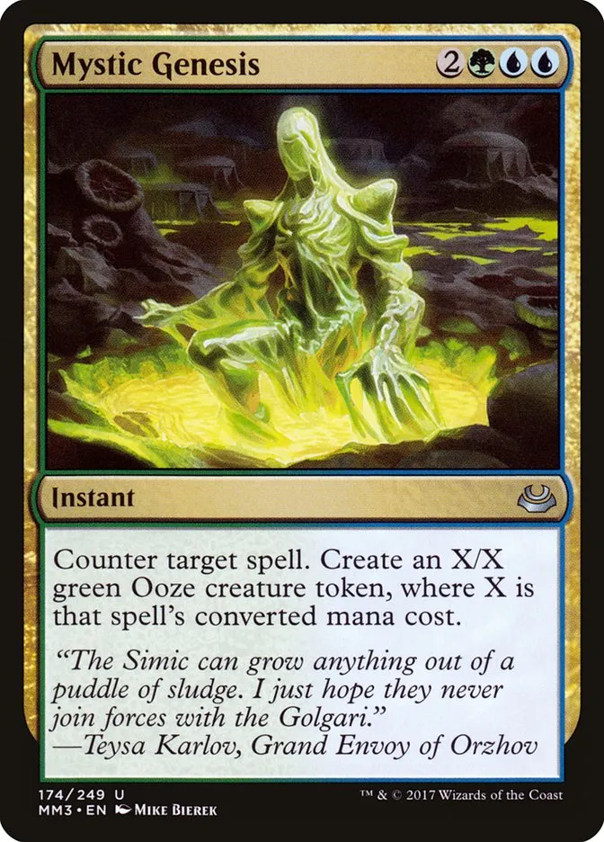 2017 Modern Masters 2017 Mystic Genesis #174 uncommon card image