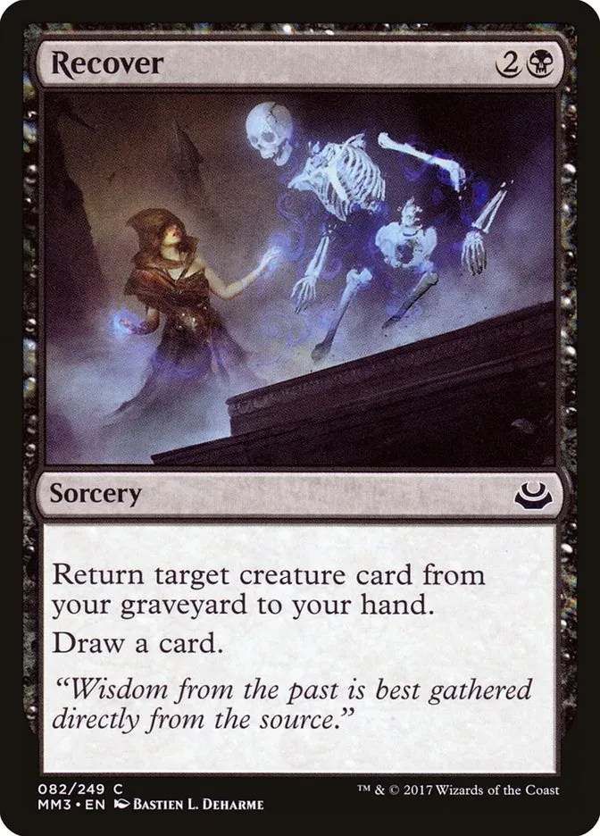 2017 Modern Masters 2017 Recover common #82 common card image