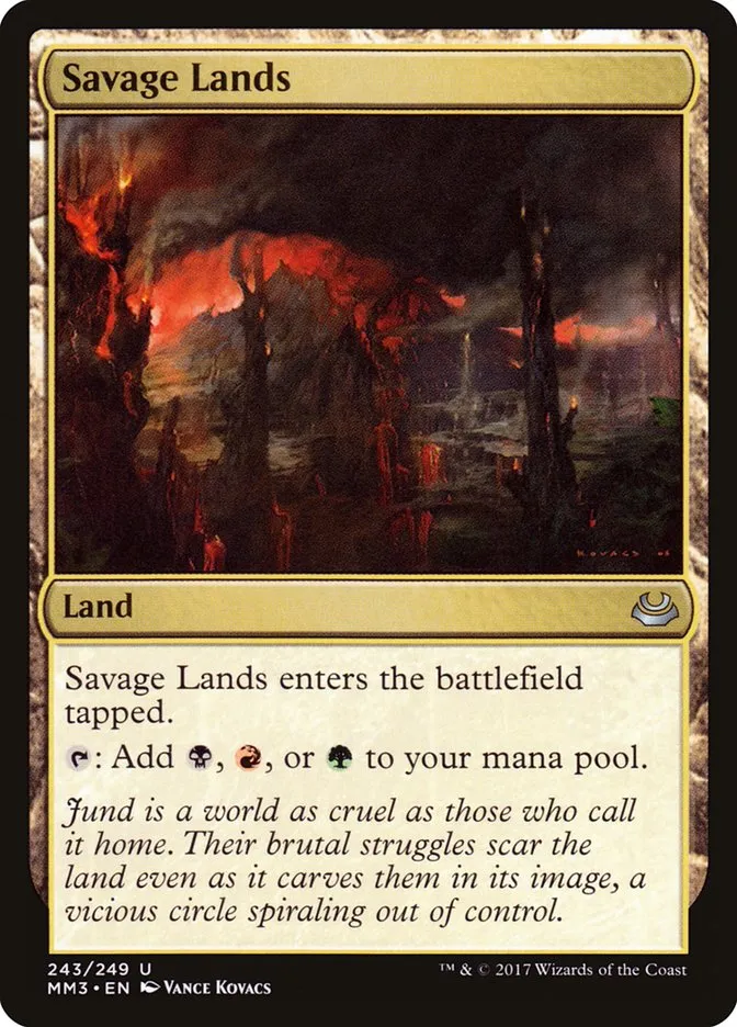 2017 Modern Masters 2017 Savage Lands #243 uncommon card image
