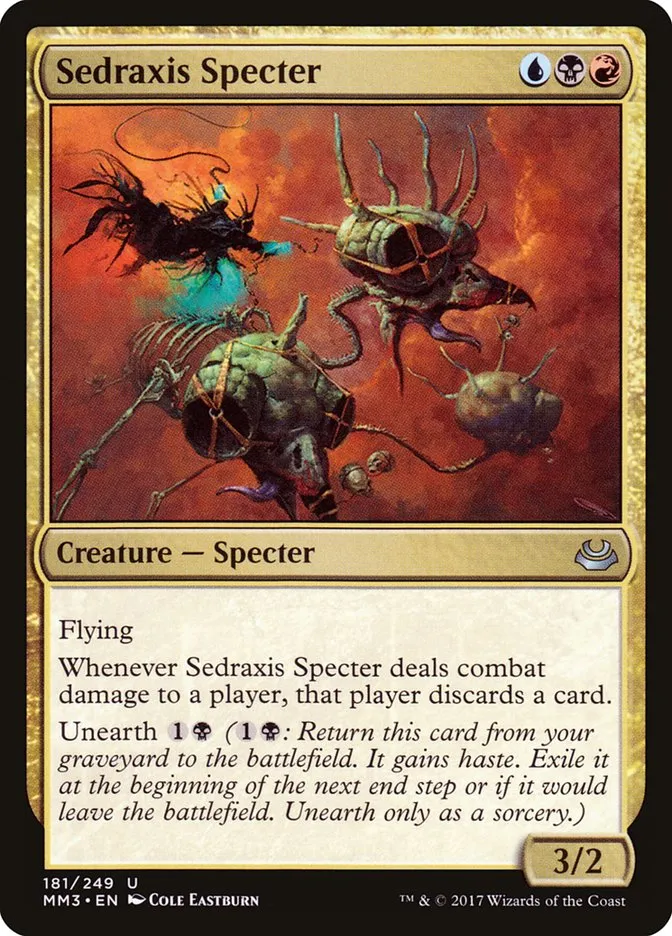 2017 Modern Masters 2017 Sedraxis Specter #181 uncommon card image