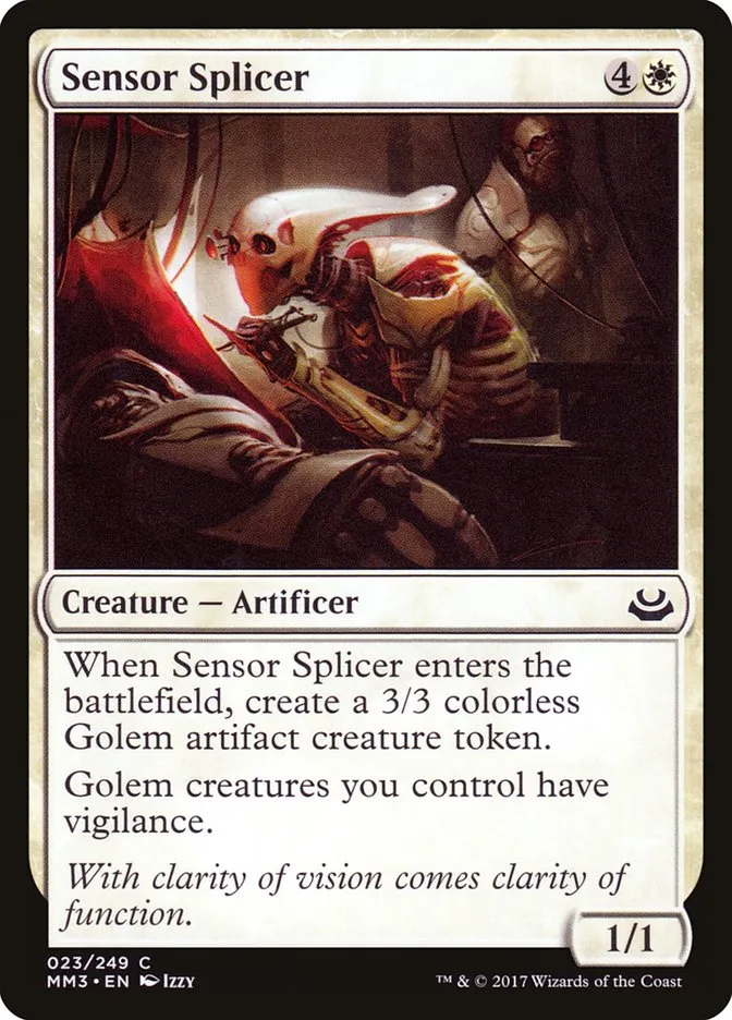 2017 Modern Masters 2017 Sensor Splicer common #23 common card image