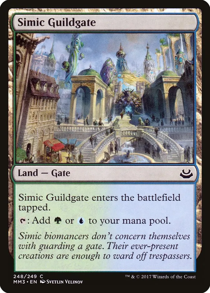 2017 Modern Masters 2017 Simic Guildgate common #248 common card image