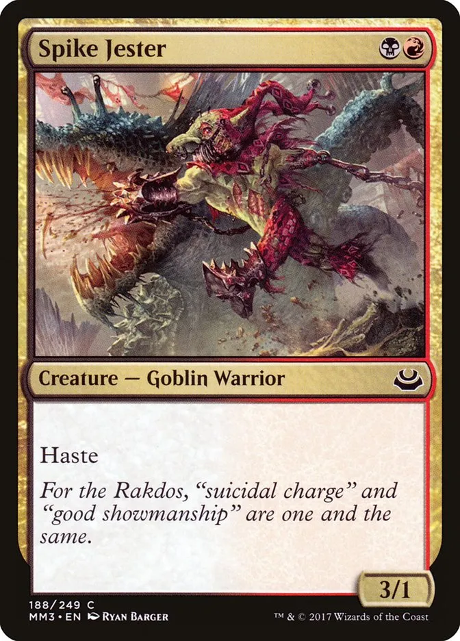 2017 Modern Masters 2017 Spike Jester common #188 common card image