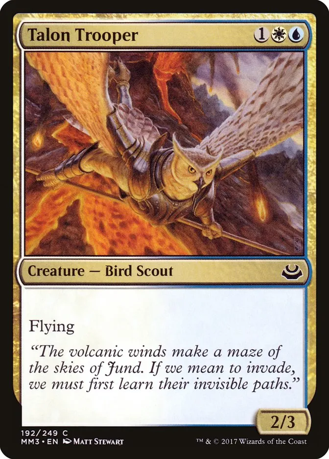 2017 Modern Masters 2017 Talon Trooper common #192 common card image