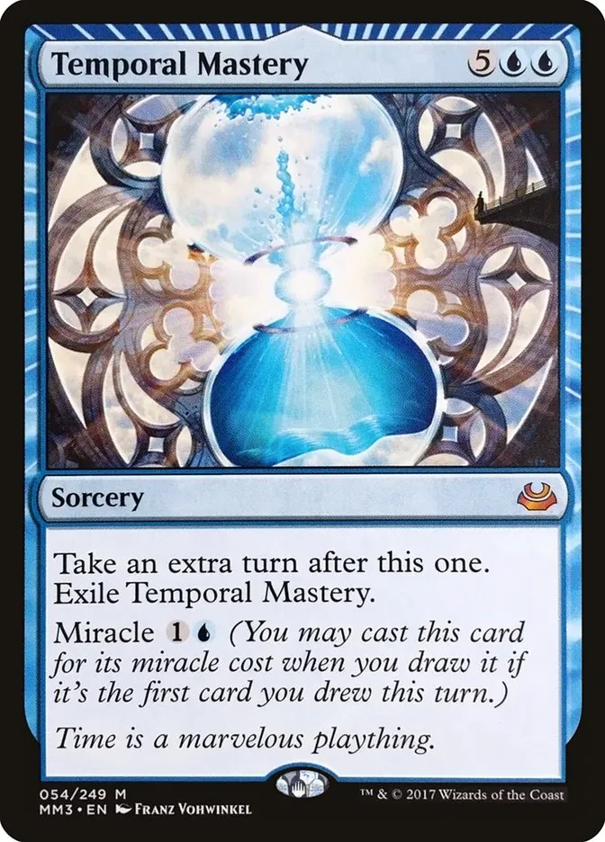 2017 Modern Masters 2017 Temporal Mastery mythic #54 mythic card image