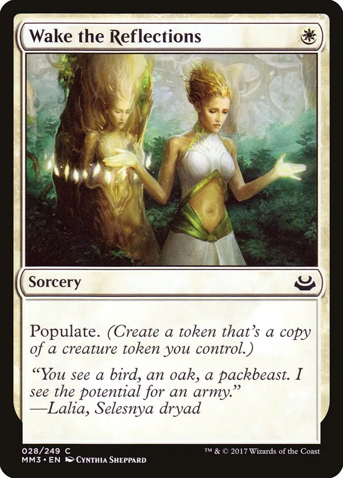 2017 Modern Masters 2017 Wake the Reflections common #28 common card image