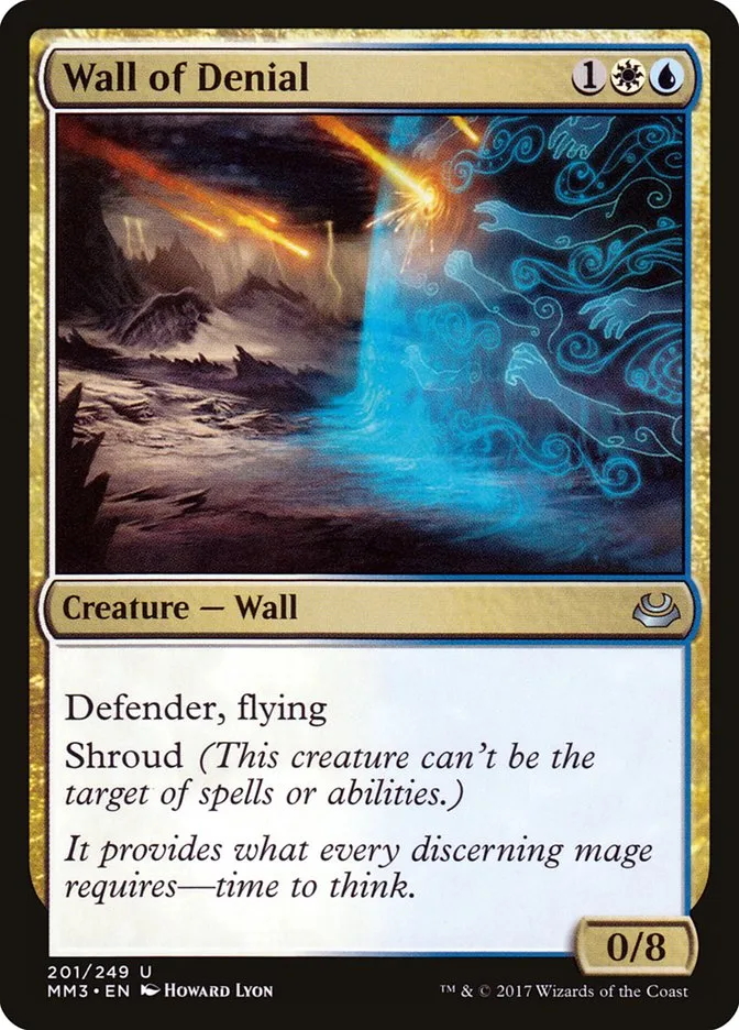2017 Modern Masters 2017 Wall of Denial #201 uncommon card image