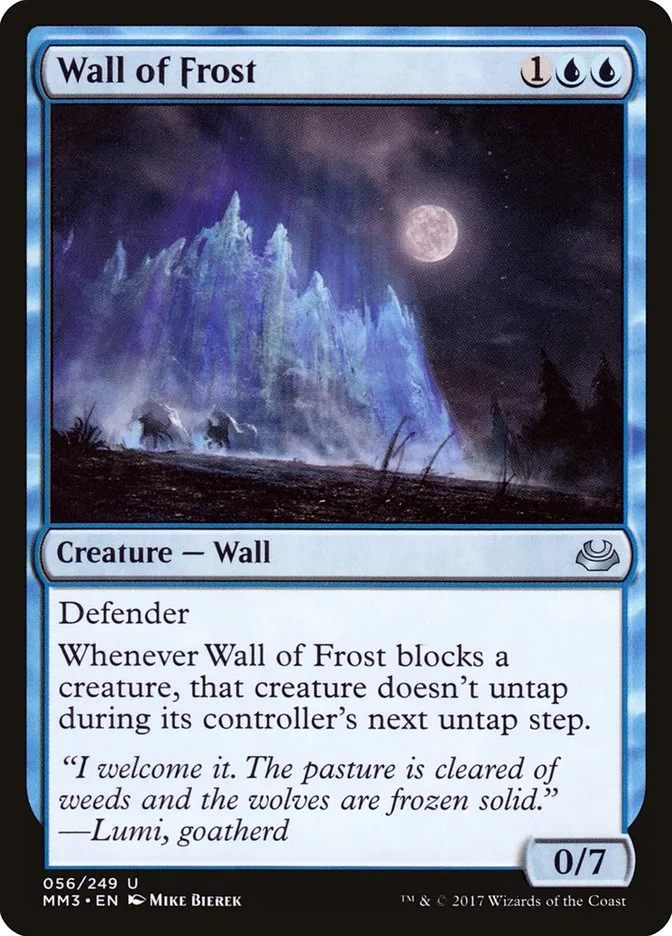 2017 Modern Masters 2017 Wall of Frost #56 uncommon card image