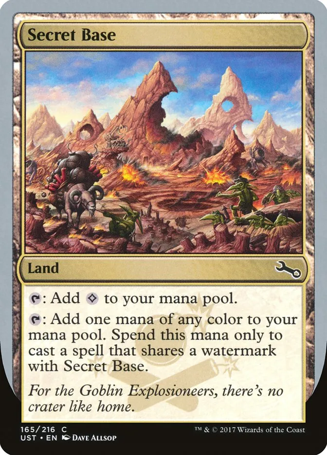 2017 Unstable Secret Base common #165d common card image
