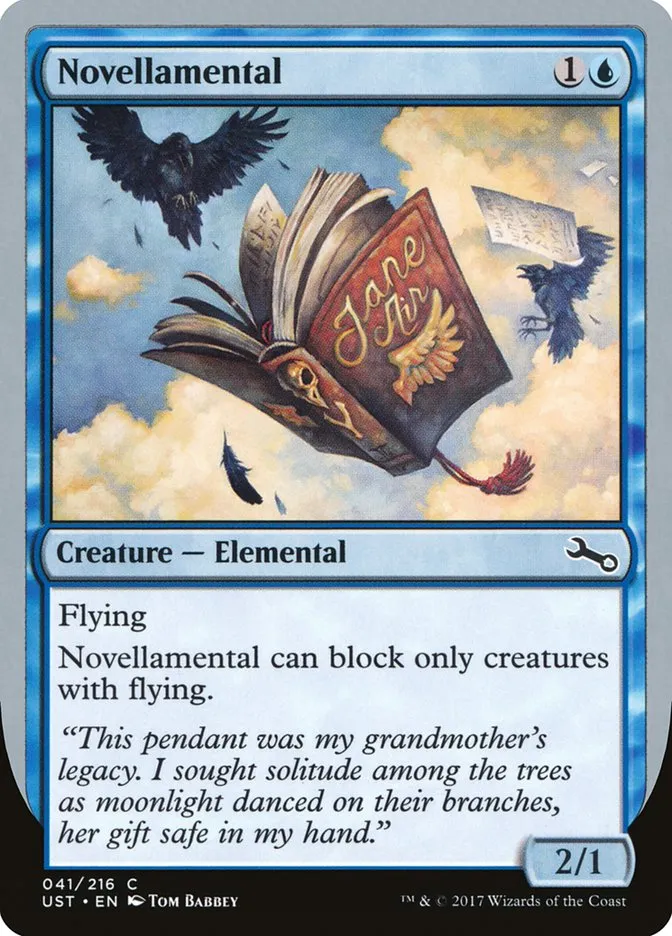 2017 Unstable Novellamental common #41b common card image