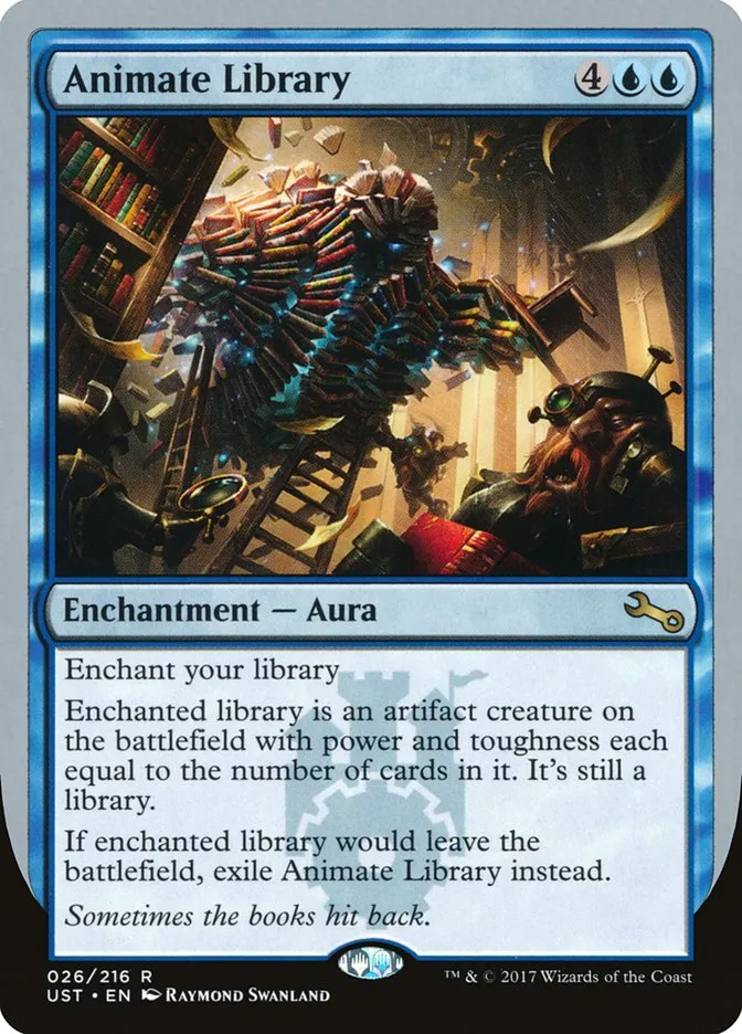 2017 Unstable Animate Library rare #26 rare card image