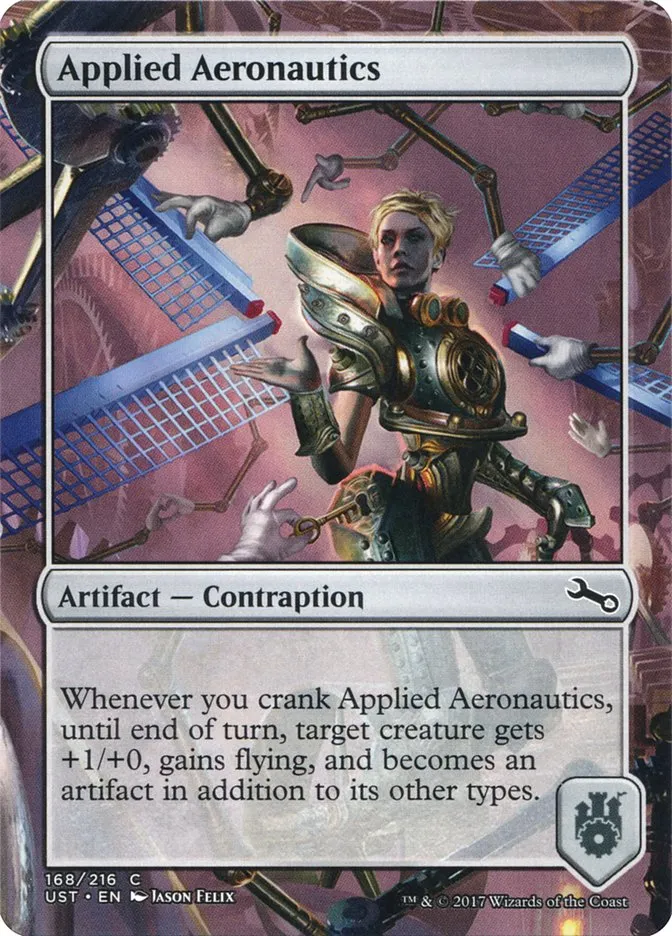 2017 Unstable Applied Aeronautics common #168 common card image