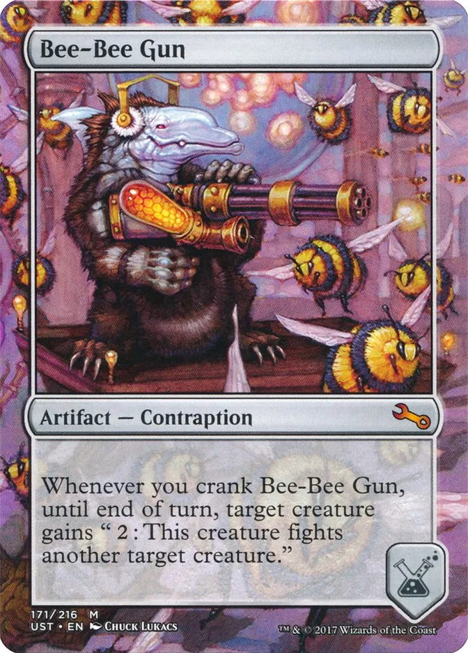 2017 Unstable Bee-Bee Gun mythic #171 mythic card image