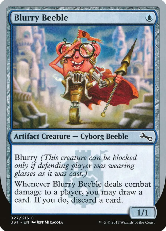 2017 Unstable Blurry Beeble common #27 common card image