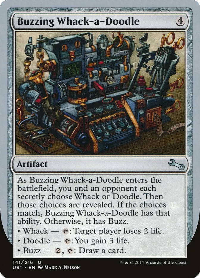 2017 Unstable Buzzing Whack-a-Doodle #141 uncommon card image