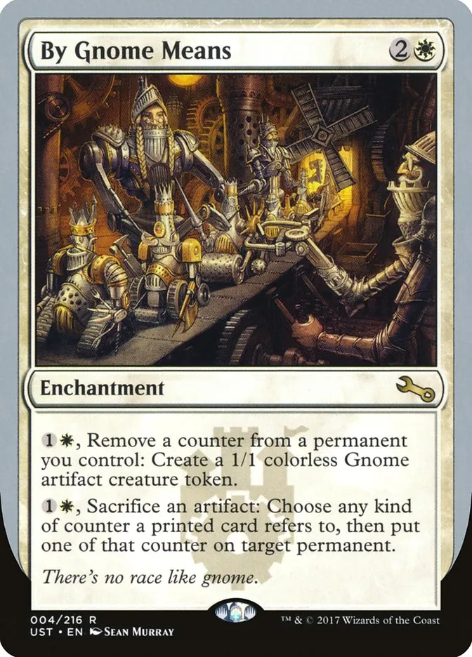 2017 Unstable By Gnome Means #4 rare card image