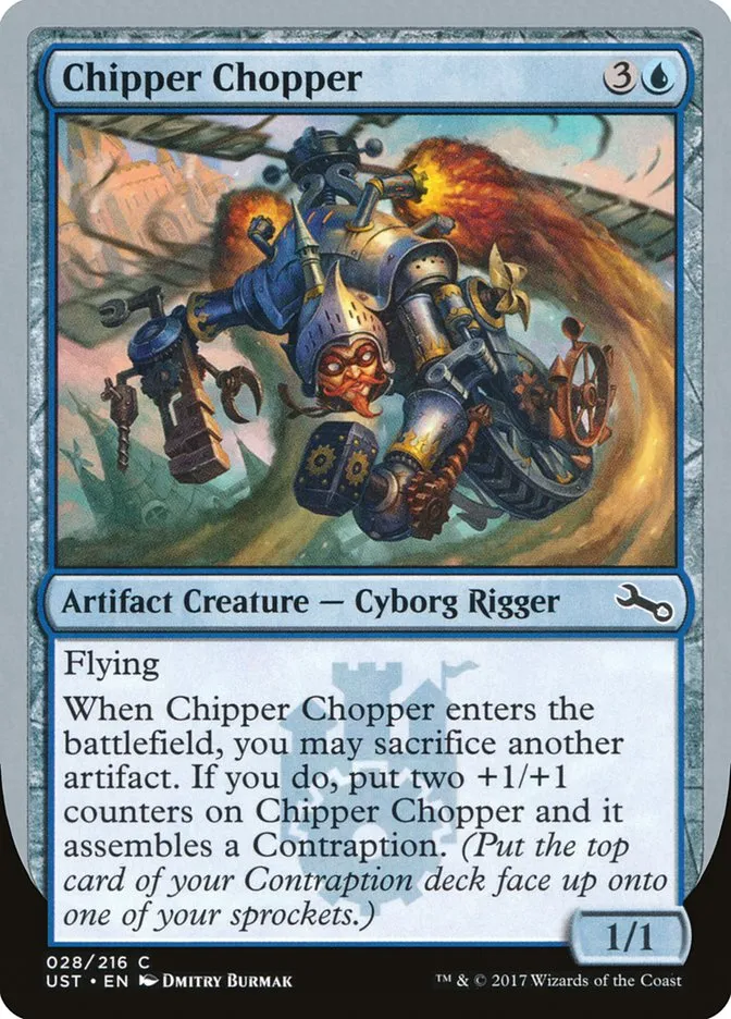 2017 Unstable Chipper Chopper common #28 common card image