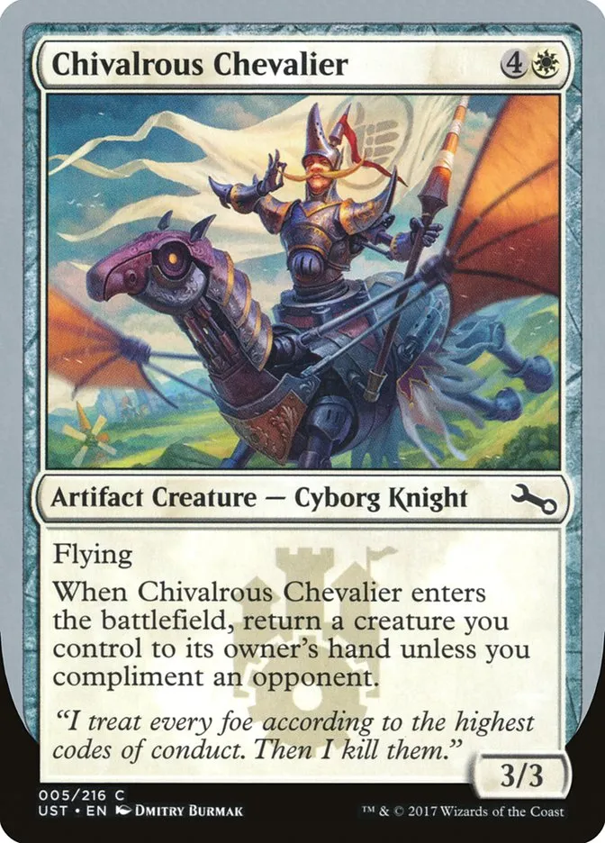 2017 Unstable Chivalrous Chevalier common #5 common card image