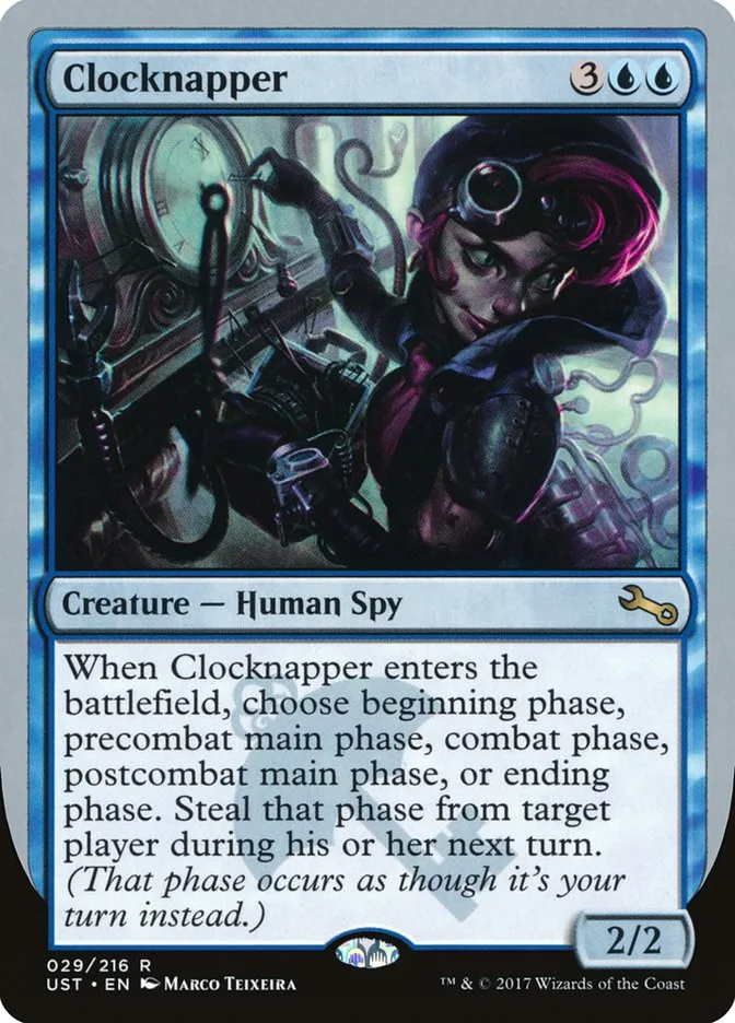 2017 Unstable Clocknapper rare #29 rare card image