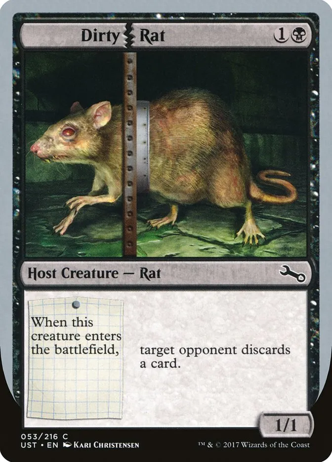 2017 Unstable Dirty Rat common #53 common card image