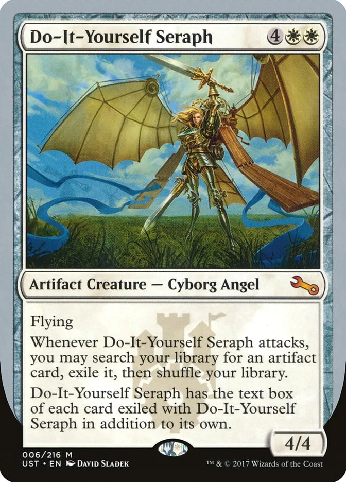 2017 Unstable Do-It-Yourself Seraph mythic #6 mythic card image