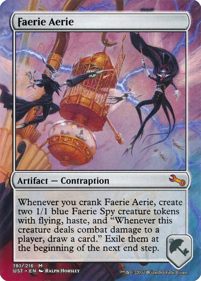 2017 Unstable Faerie Aerie #181 mythic card image